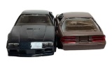 (2) Camaro Promo Cars:  1982 Dark Blue and