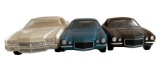 (3) 1972 Promo Cars:  Impala HT--White, Camaro--