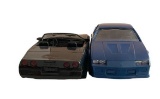 (2) Ertl 1989 Promo Cars:  Corvette Convertible