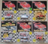(6) Racing Champions NASCAR  Stock Car--Die