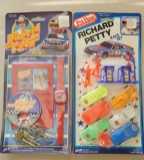 (2) 1982 Richard Petty Toy Sets by Ja-Ru Toys