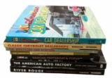 (7) Coffee Table Books on Cars