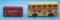 (2) Matchbox Double Decker Buses