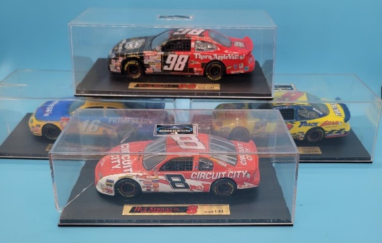(4) Diecast Cars 1:43 Scale by Dimension