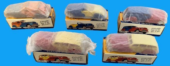 (5) Dimestore Dreams Collectible 1:43 Scale Cars