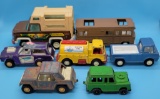 (7) Vintage Tootsie Toy Cars