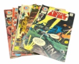 (7) Vintage Charlton Comics, Including War,
