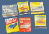 Assorted Vintage Car Matchbooks