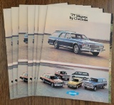 (6) 1977 Chevrolet Wagons Brochures