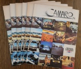 (6) 1975 Chevy Camaro Brochures