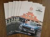 (6) 1975 Chevrolets Brochures