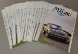 (21) 1980 Chevy Malibu Brochures