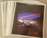 (10) 1984 Chevrolet  Brochures