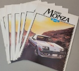 (10) 1980 Monza Brochures