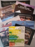 (11) Plymouth Brochures
