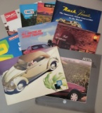 (10) Car Brochures: VW, Coachmen, GMC, etc