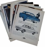 (42 +/-) 1950-1954 Chevrolet/Ford Magazine Ads