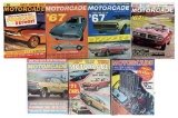 (7) Vintage “Motorcade” Magazines: August 1964,