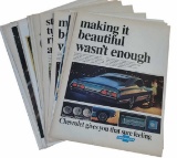 (27+/-) 1967 Chevrolet Magazine Advertisements