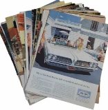 (50 +/-) 1961 Pontiac Magazine Advertisements