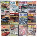 (12) Vintage Sports Car Magazines
