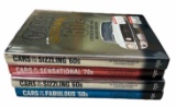 (4) Books on Cars of the 50s, 60s, and 70s