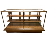 Antique Oak and Glass Mercantile/Store Display