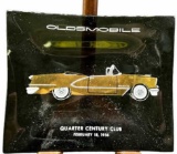 Oldsmobile Quarter Century Club Glass Tray