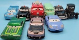 (8) Disney Pixar Cars Movie Diecast Cars