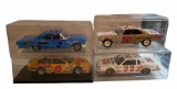 (4) Vintage NASCAR Model Cars Assembled from Kit