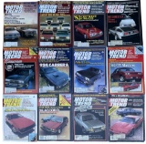 (12) Vintage Motor Trend Magazines - 11 Issues