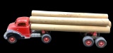 Pressed Steel Log Hauler 505 by Hubley Kiddie Toy