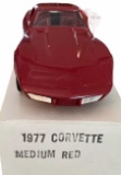 1977 Corvette Promo Car, Medium Red--Original Box