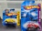 (2) 2007 Carded Hotwheels