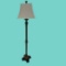 Wooden Floor Lamp-64.5” to top of finial