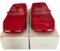 (2) 1987 Red Corvette Promo Cars with Original