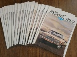 (20) 1980 Monte Carlo Brochures