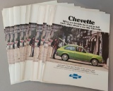 (11) 1977 Chevrolet Chevette Brochures
