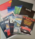 (12) Assorted Corvette Brochures, Magazines
