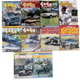 (10) Vintage Truck Magazines: “4x4’s and O