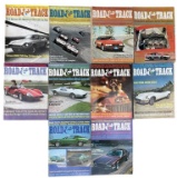 (10) Vintage “Road & Track? Magazines: January,