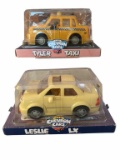 (2) Vintage Chevron Cars:  Leslie LX (1998) and