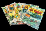 (7) Vintage GI Combat Comics DC