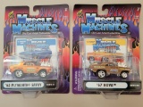 (2) Muscle Machines Carded Die Cast 2004