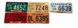 (5) 1990s Georgia Dealer License Plates:  1991,