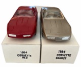 (2) 1984 Corvette Promo Cars with Original Boxes--