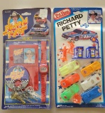 (2) 1982 Richard Petty Toy Sets by Ja-Ru Toys