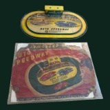 1950s Automatic Toy Co Auto Speedway Tin Litho