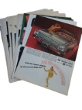 (30 +/-) Vintage 1960s Dodge Magazine Ads