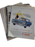 (40 +/-) Vintage 1960s Oldsmobile Magazine